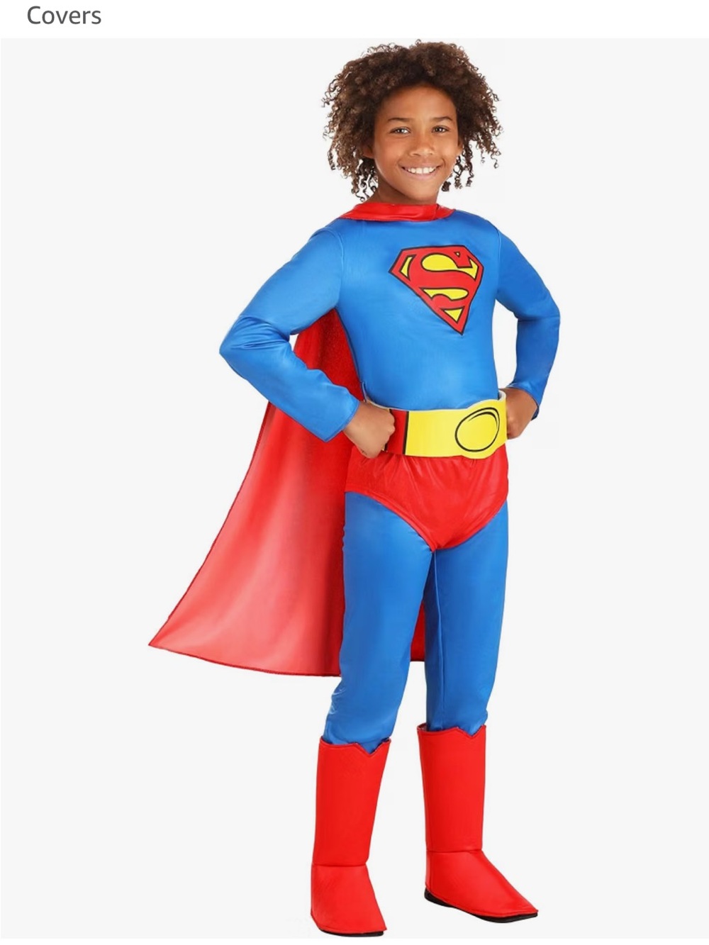 Boys Superman Halloween Costume
